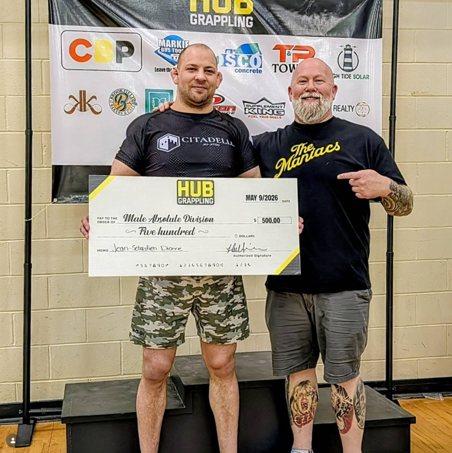 Hupf Grappling — Gold Medal and Prize Money 1st Place!